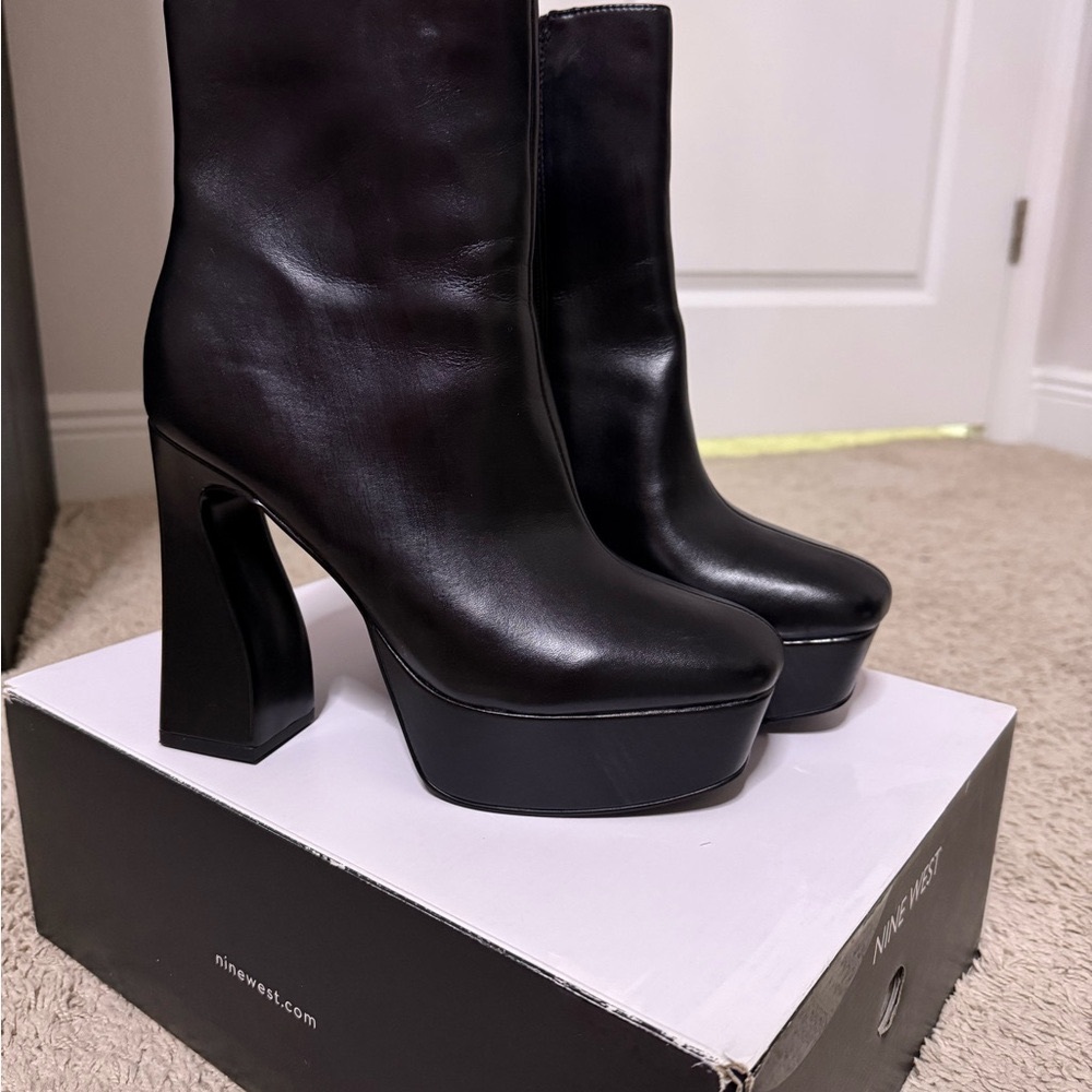 Nine West Black Klinda3 Boots